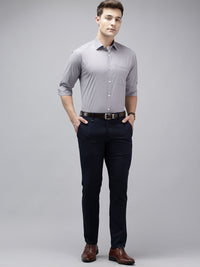 Park Avenue Slim Fit Opaque Geometric Printed Formal Shirt