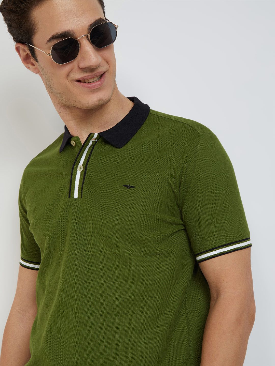 Park Avenue Polo Collar Slim Fit T-shirt