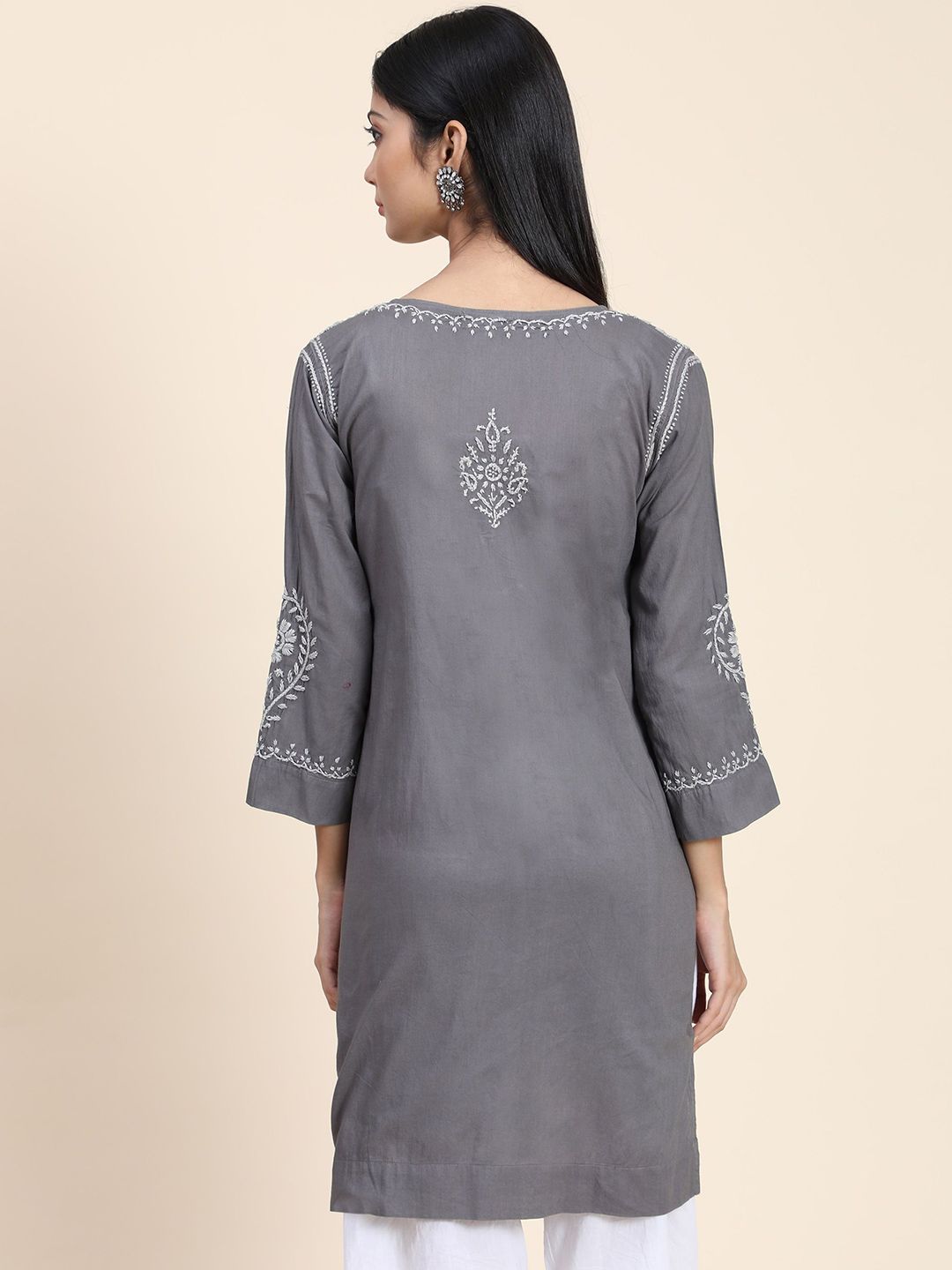 HOUSE OF KARI Women Chikankari Kurta