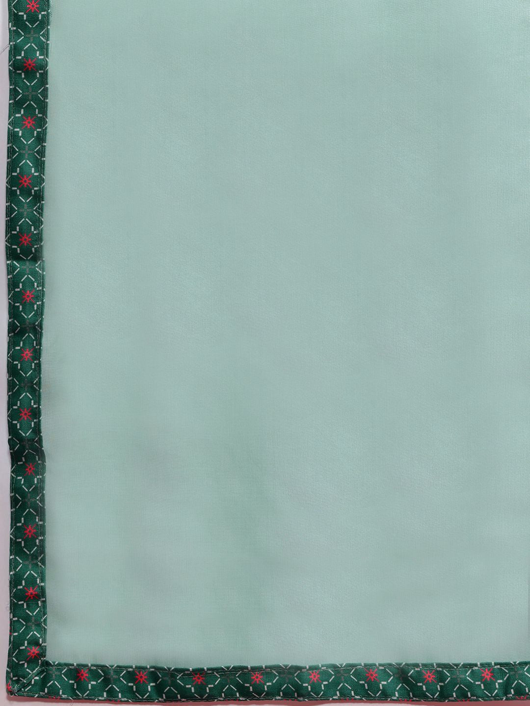 all about you Printed Mirror Work Ready to Wear Lehenga & Blouse With Dupatta