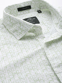 Park Avenue Men Pure Cotton Slim Fit Printed Casual Shirt