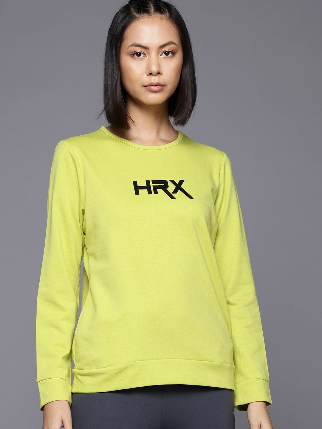 HRX by Hrithik Roshan Printed Training Sweatshirt