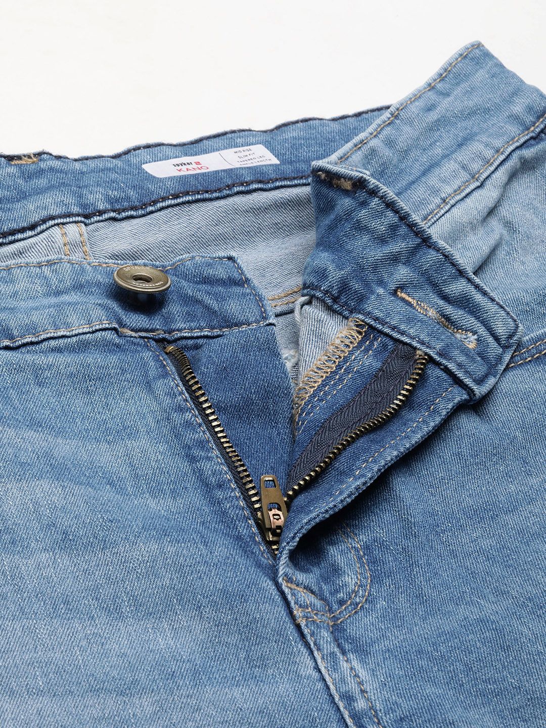 SPYKAR Men Slim Fit Faded Jeans