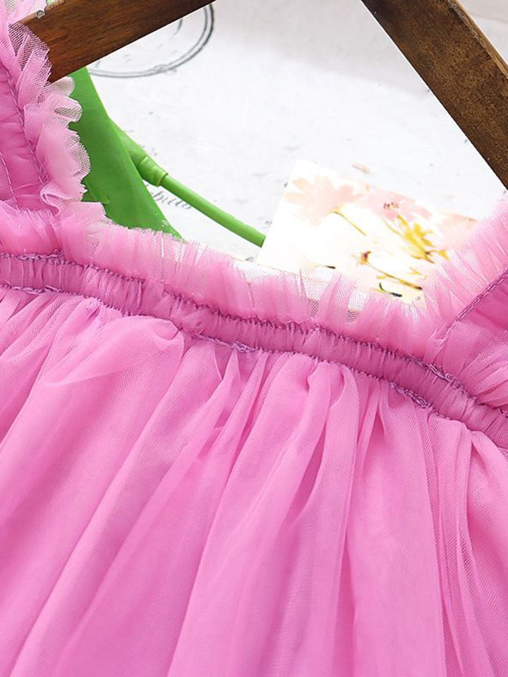 YK Girls Cotton A-Line Dress