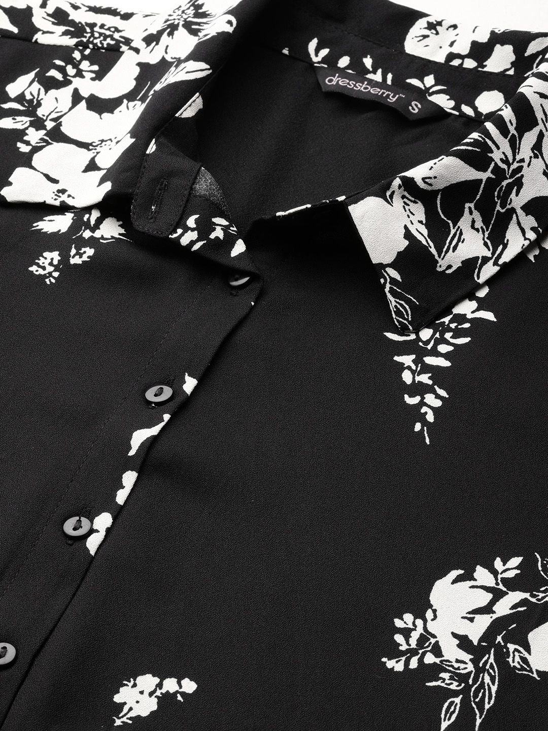 DressBerry Women Floral Printed Casual Shirt