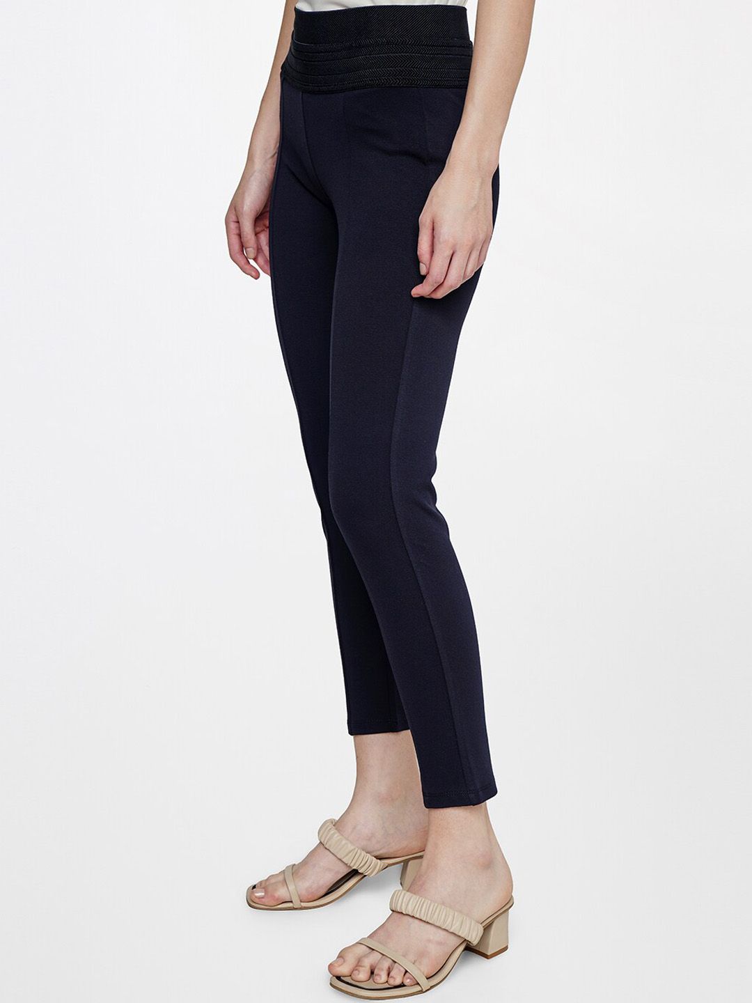 AND Women Tapered Fit Trousers