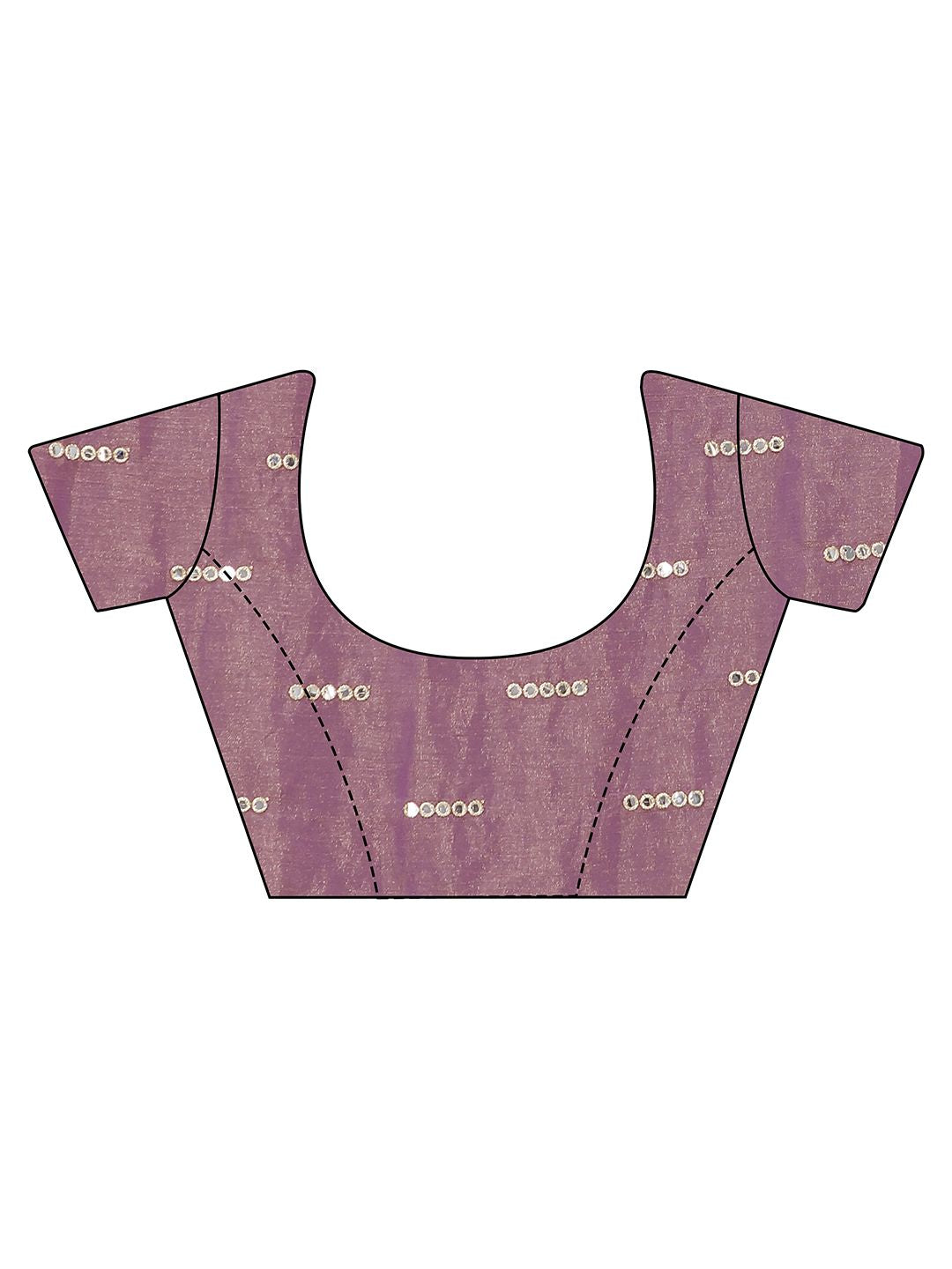 Tikhi Imli Two Tone Poly Chiffon Saree