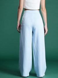 DressBerry Women Mid-Rise Pleated Trousers