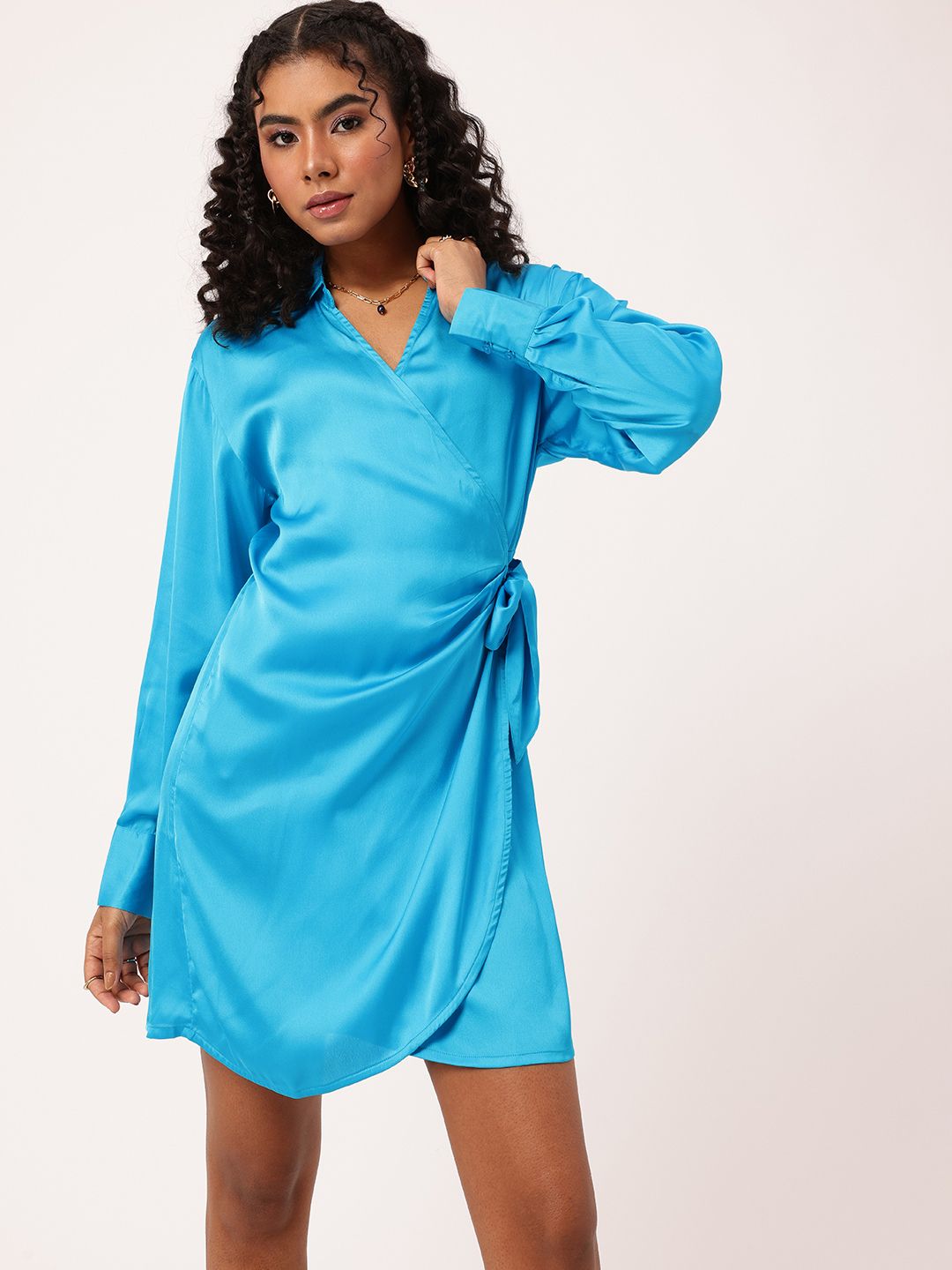 DressBerry Decolletage Power Wrap Dress
