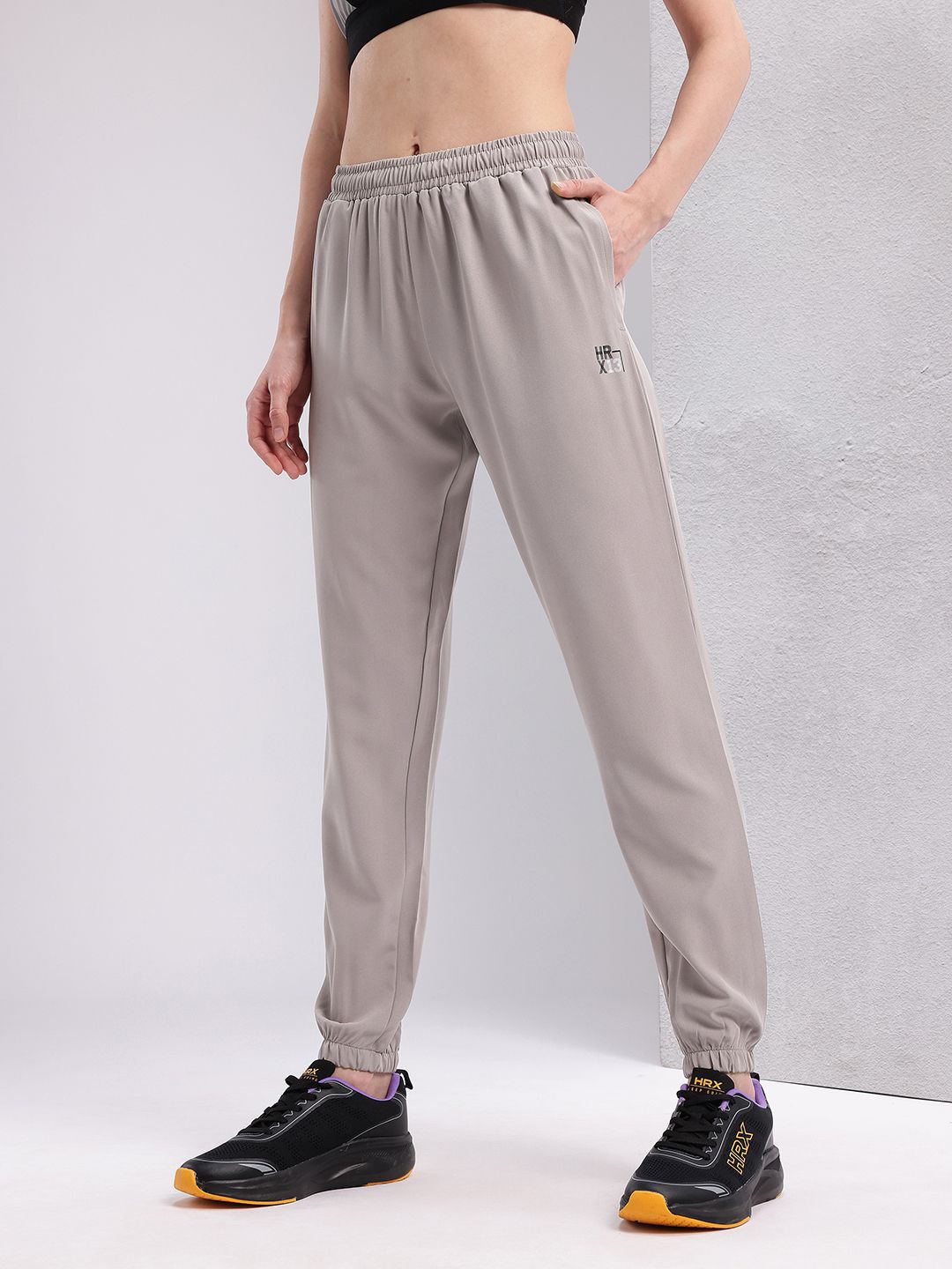 HRX by Hrithik Roshan Women Brand Logo Running Joggers