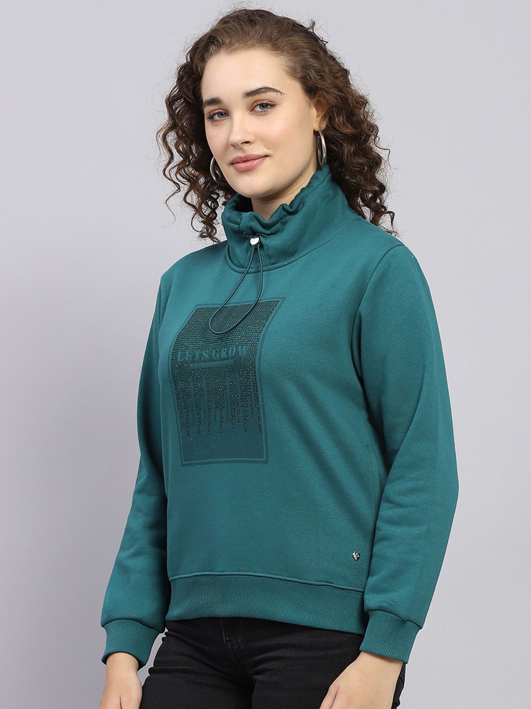 Monte Carlo Women Embellished Sweatshirt