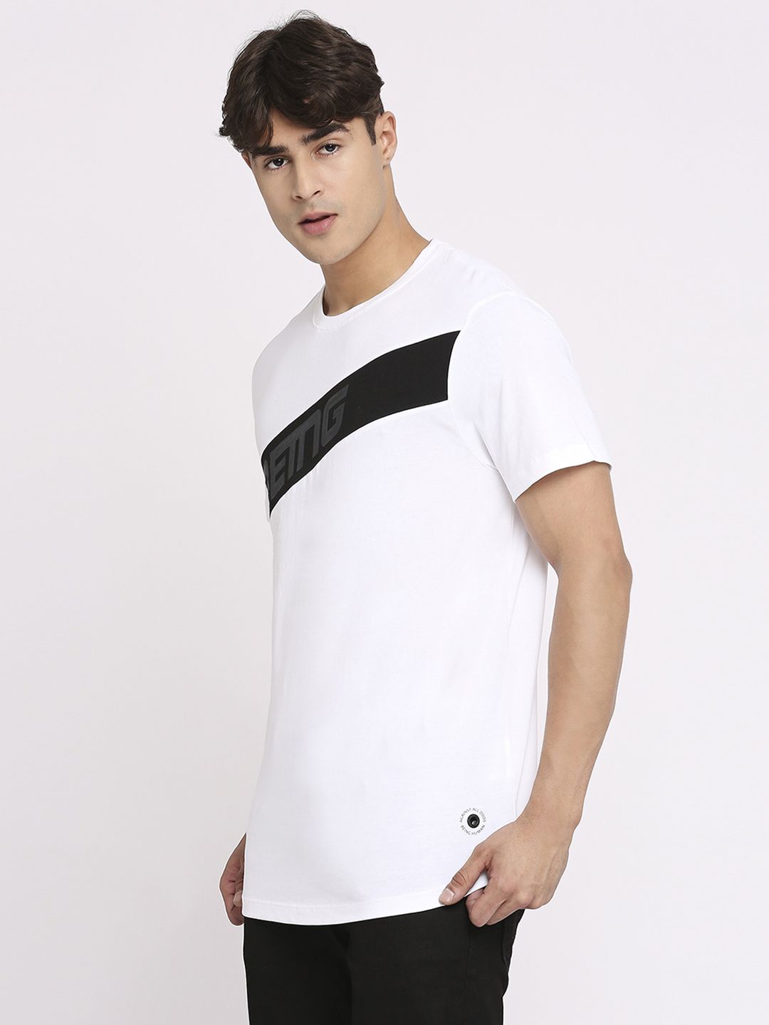 Being Human Printed Pure Cotton T-shirt