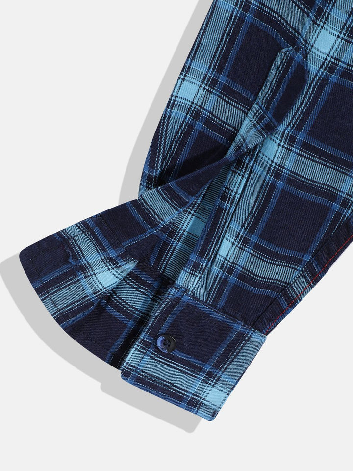 Monte Carlo Boys Checked Casual Smart Fit Shirt