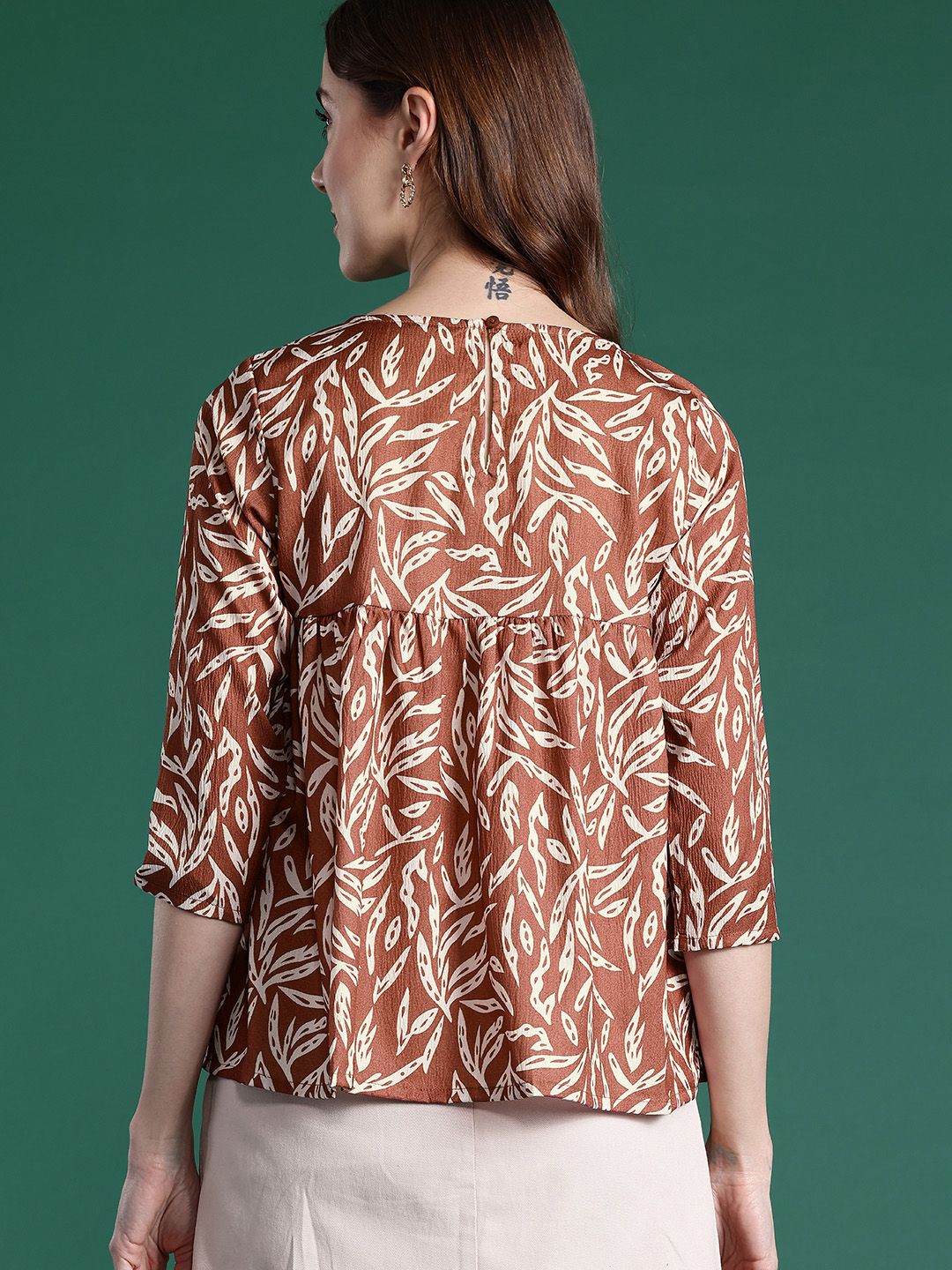 DressBerry Printed A-Line Top