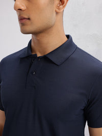 HRX by Hrithik Roshan Placement Print Polo Collar Running T-shirt