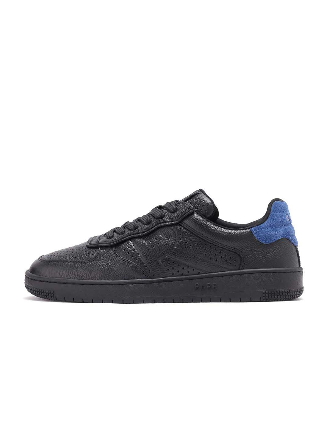 RARE RABBIT Men Perforations Round Toe Leather Sneakers
