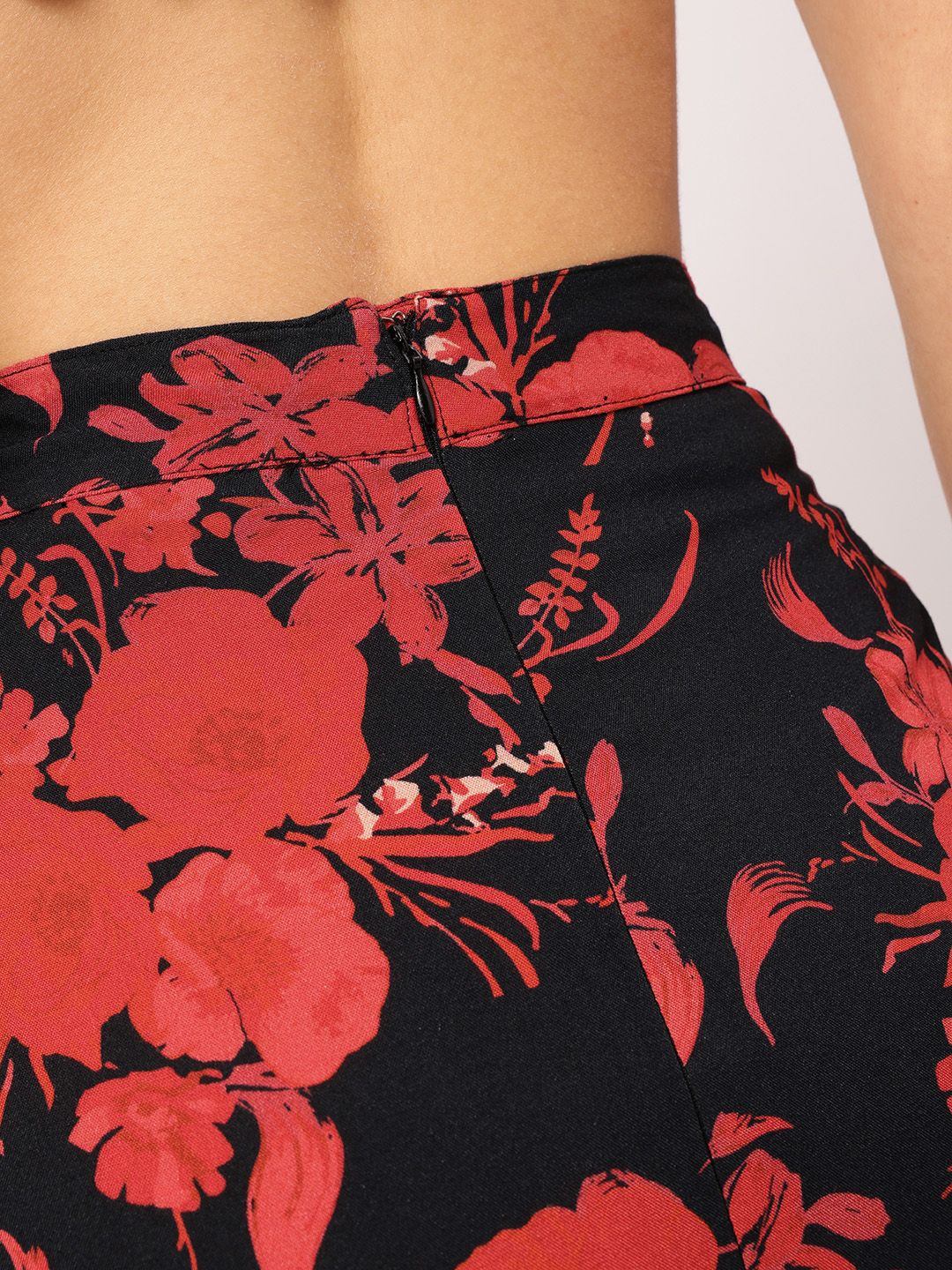 DressBerry Floral Fantasy A-Line Skirt