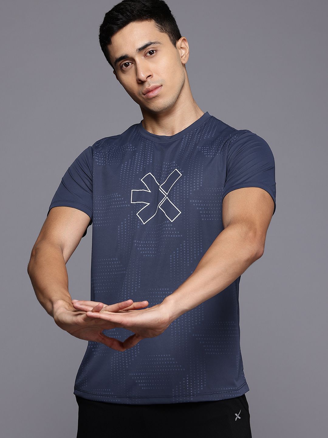 HRX by Hrithik Roshan Printed Training T-shirt