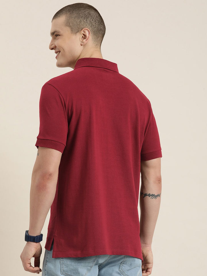 DILLINGER Men Polo Collar Pure Cotton T-shirt
