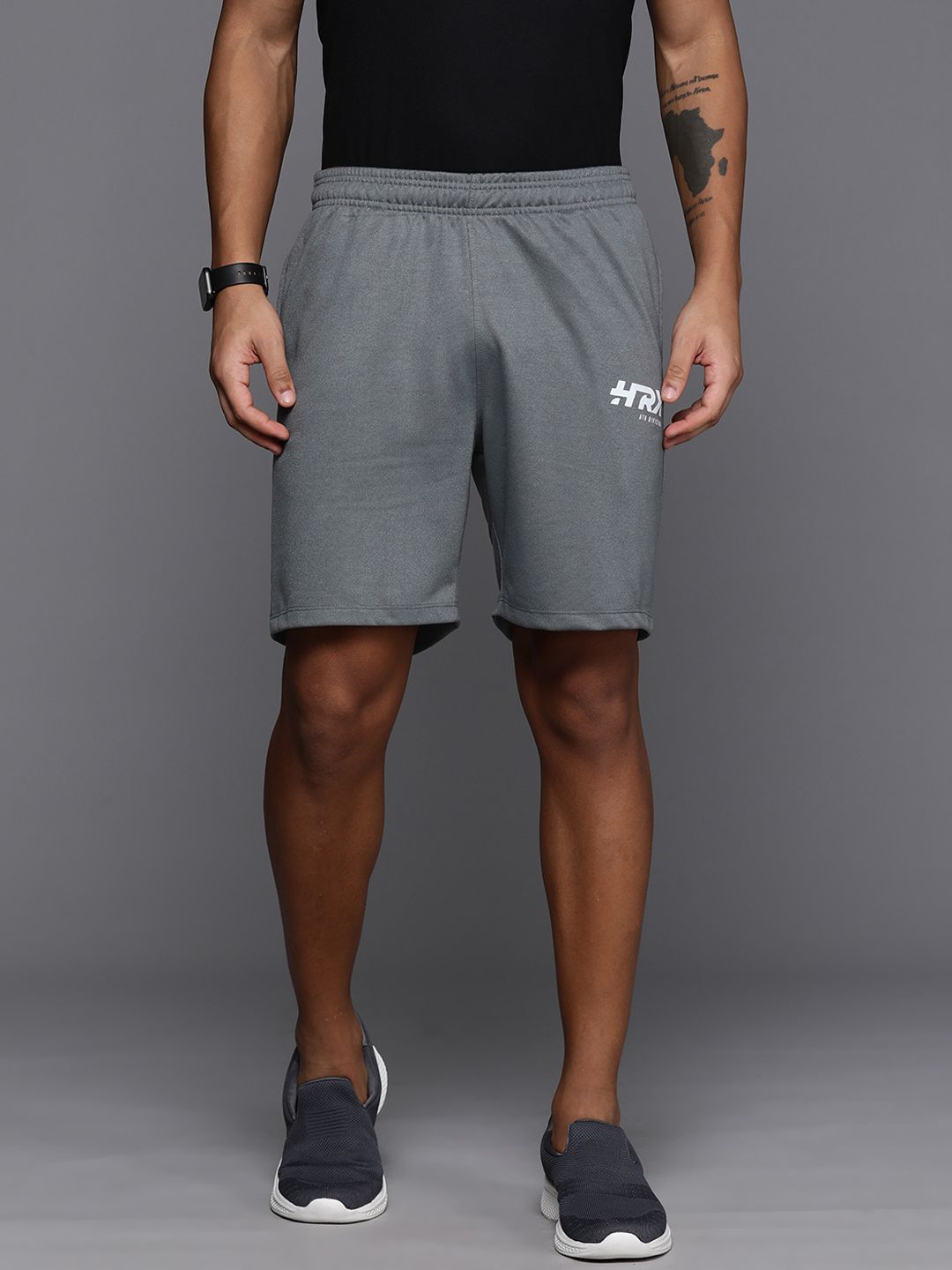 HRX by Hrithik Roshan Men Lifestyle Knit Shorts