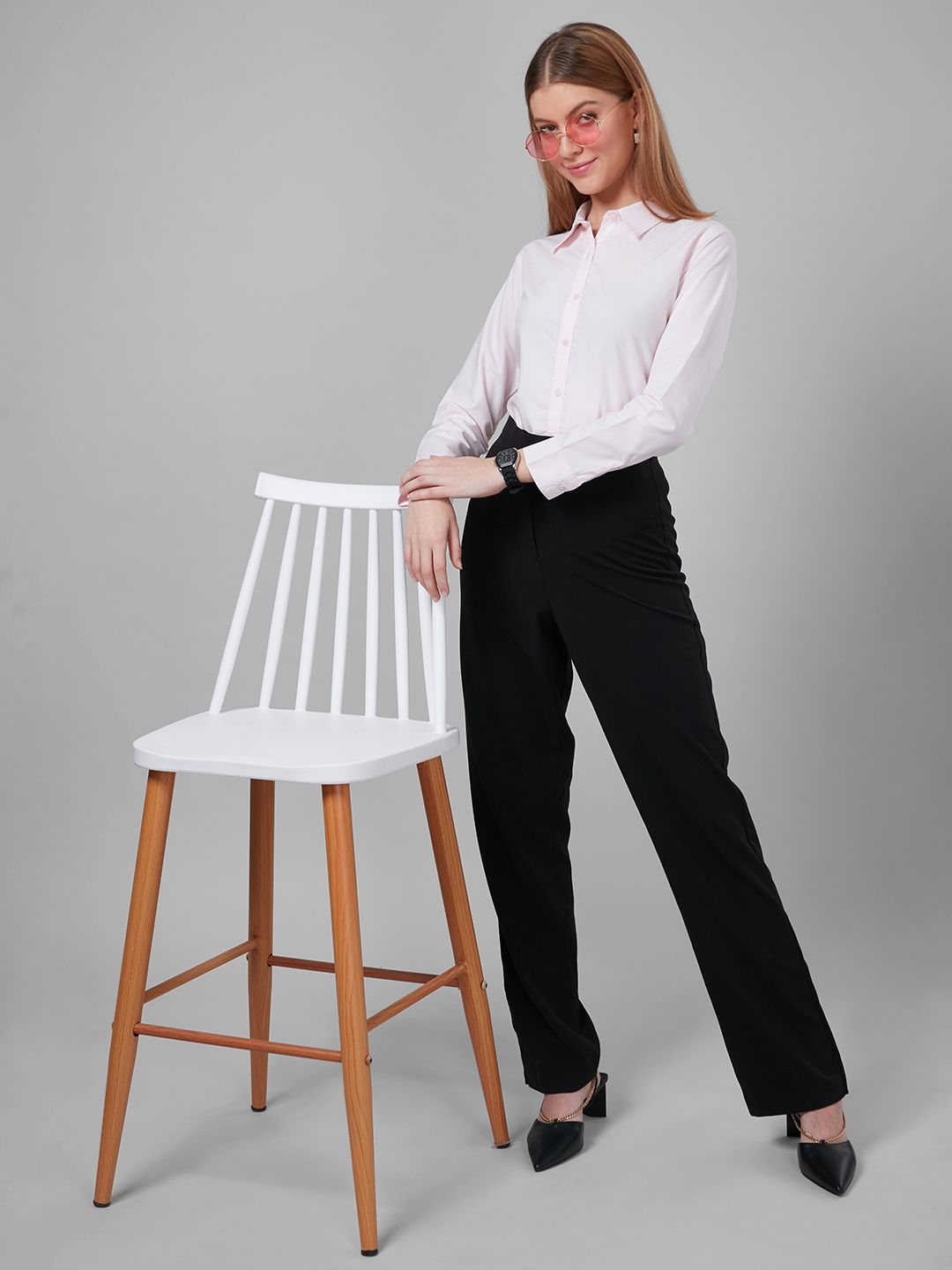 Style Quotient Women Smart Formal Shirt