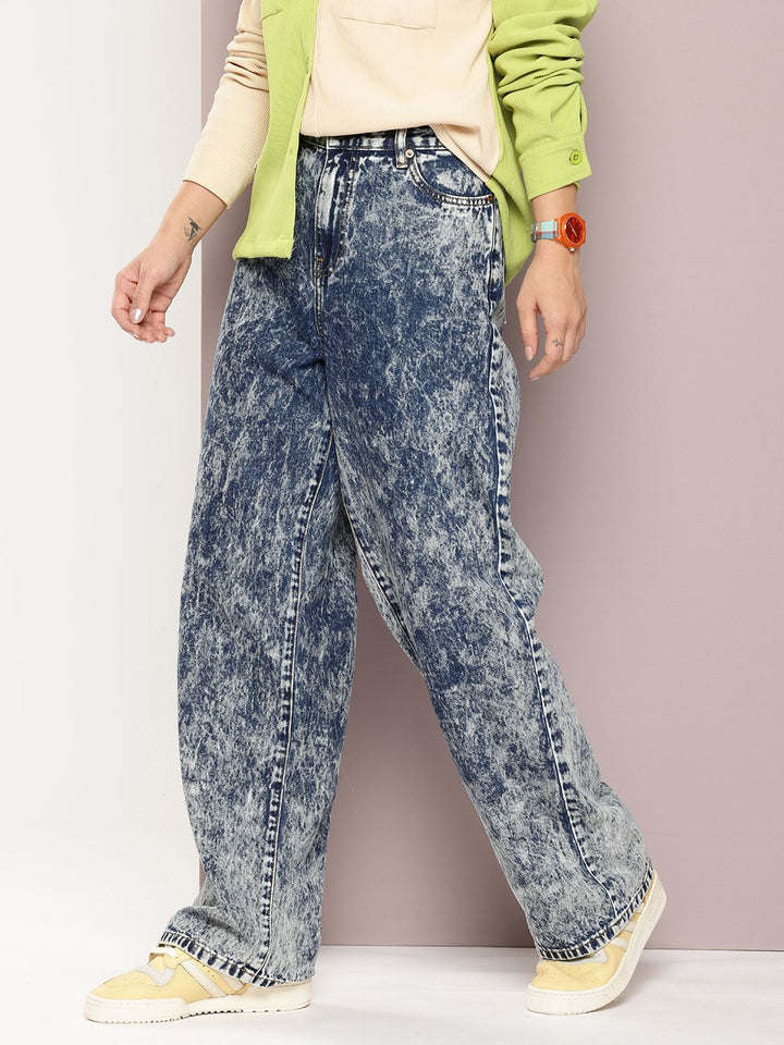 DILLINGER Baggy Fit Heavy Fade Jeans
