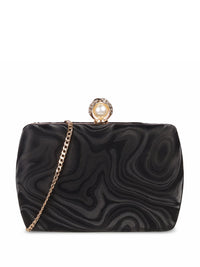 Mochi Printed Box Clutch