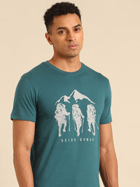 Being Human Printed Pure Cotton T-shirt