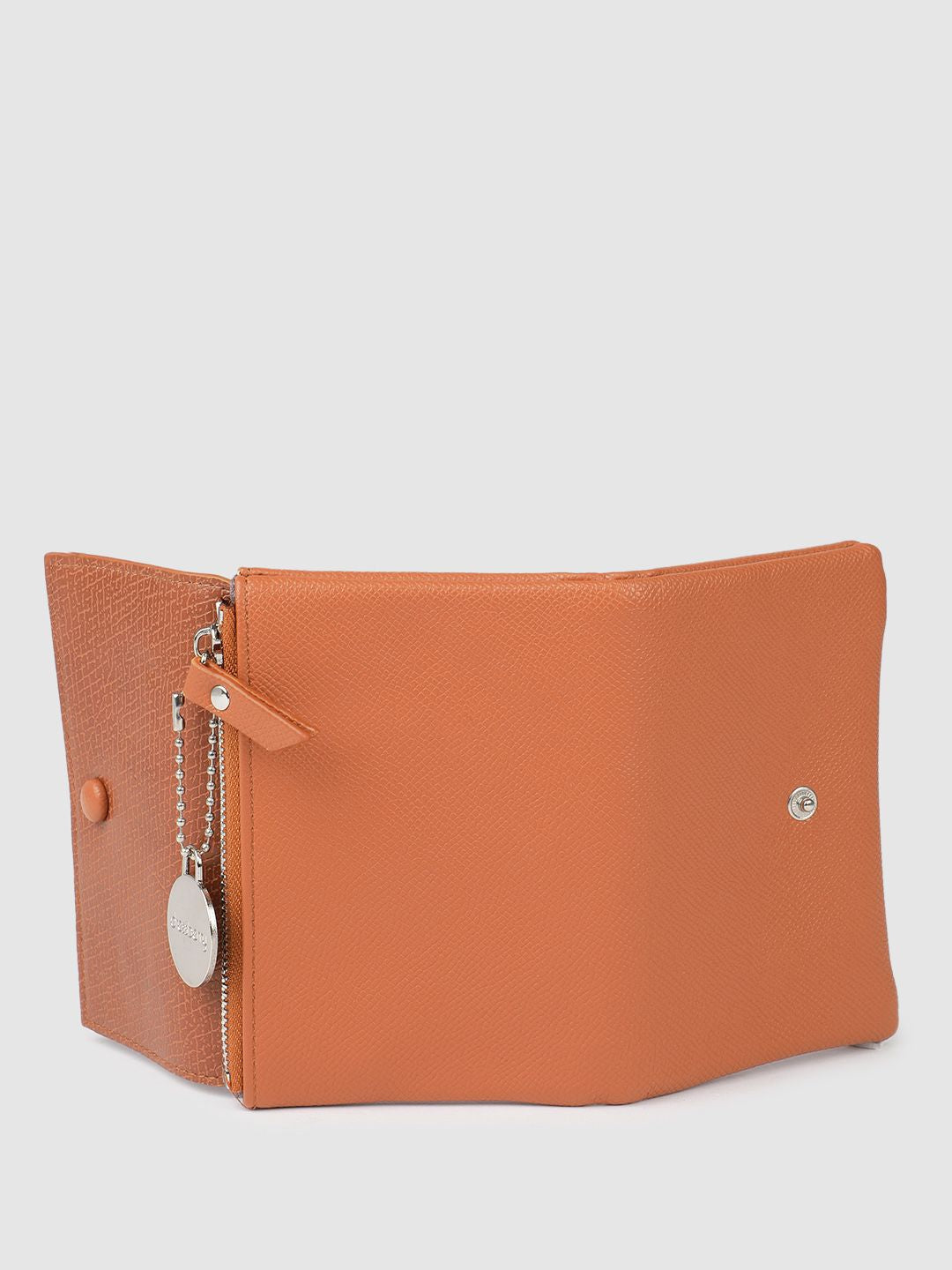 DressBerry Women Animal Textured Three Fold Wallet