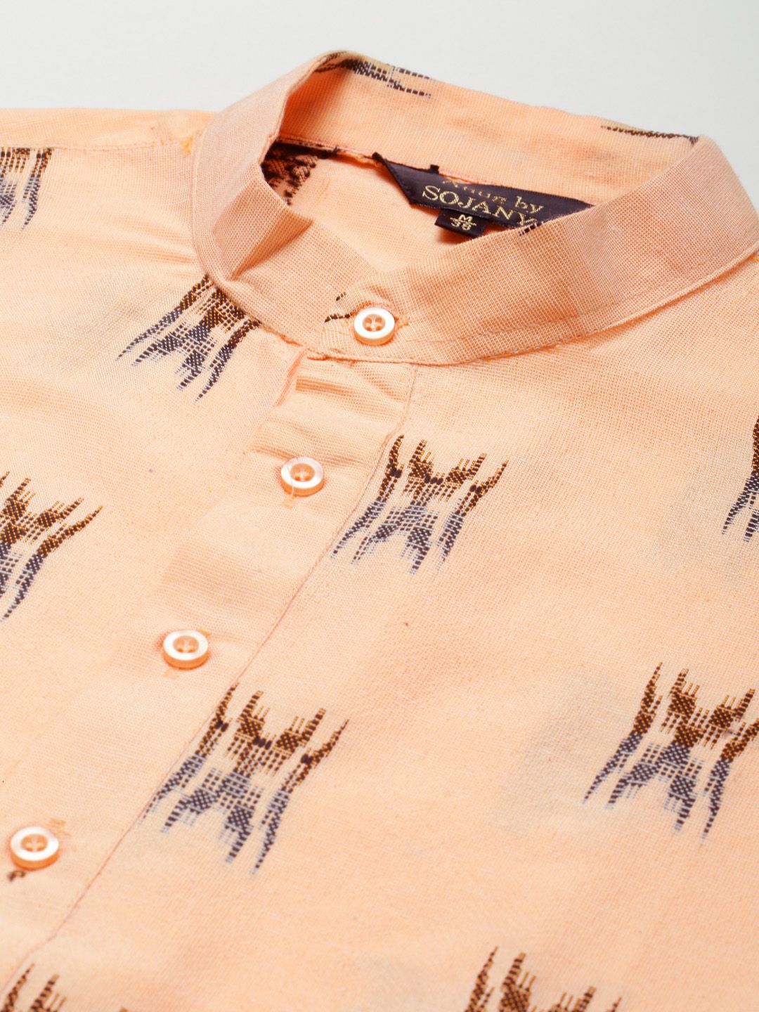 Anug oleh SOJANYA Men Kurta Warna Peach