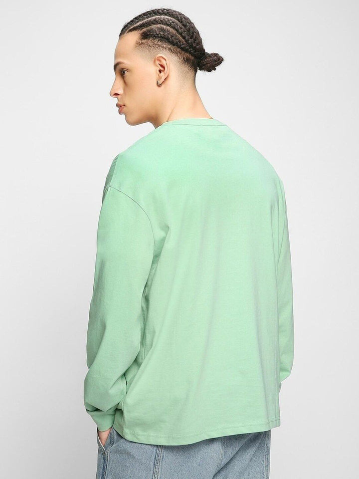 Bewakoof Men Drop-Shoulder Sleeves T-shirt