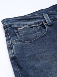 SPYKAR Men Rover Fit Light Fade Low Distress Light Fade Stretchable Jeans