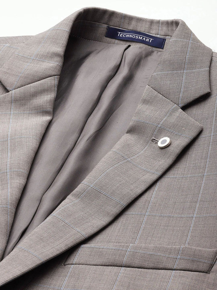 Raymond Checked Contemporary Fit 2-Peice Formal Suits
