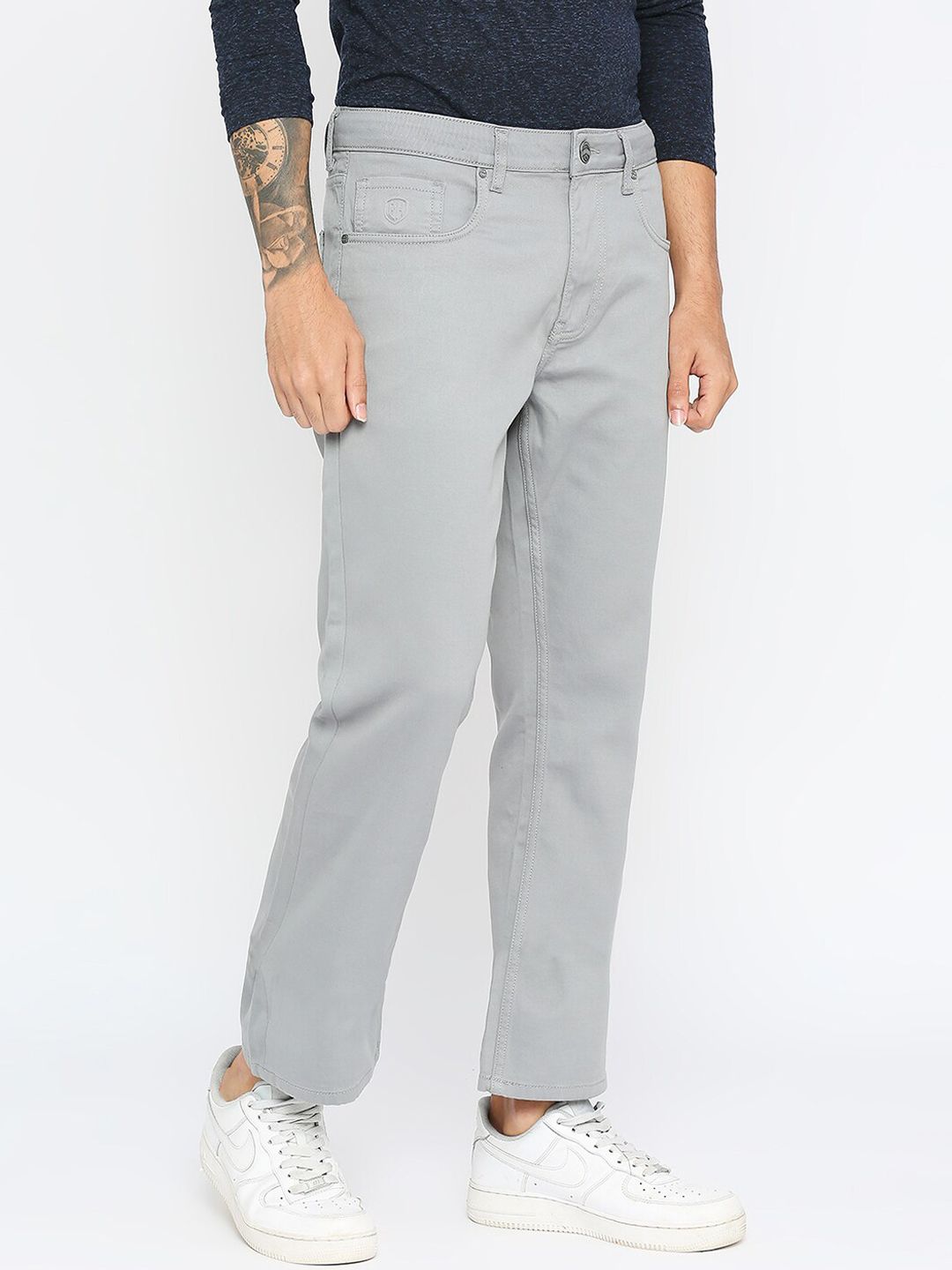 Being Human Men Mid Rise Clean Look Jeans