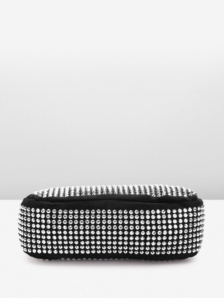 Lino Perros Women Embellished Structured Party Shoulder Bag