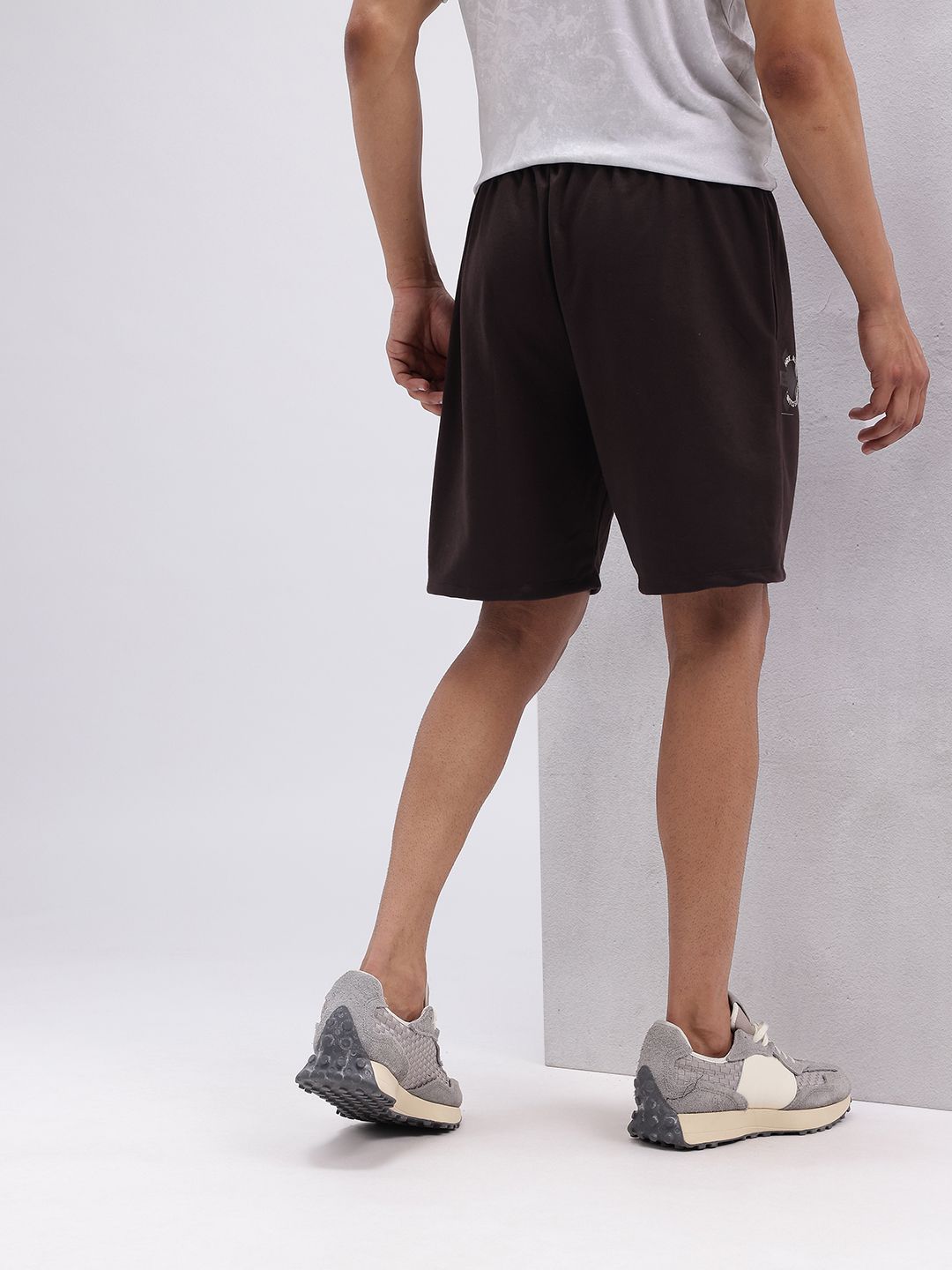 HRX by Hrithik Roshan Men Brand Logo Print Detail Mid-Rise Lifestyle Shorts