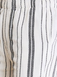 Being Human Men Striped Slim Fit Technology Shorts