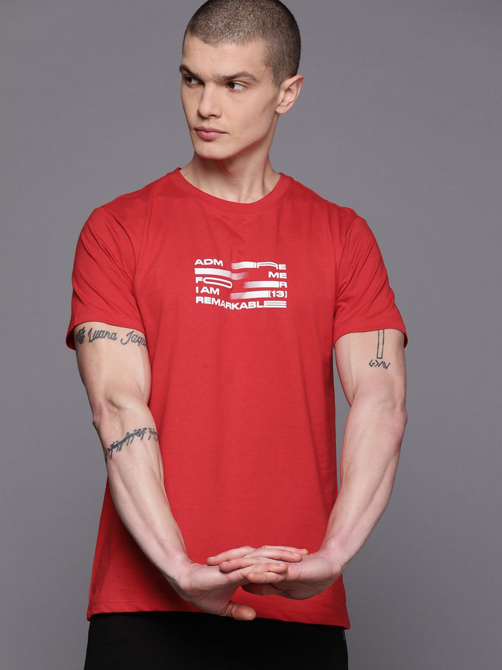HRX by Hrithik Roshan Printed Rapid-Dry Training T-shirt