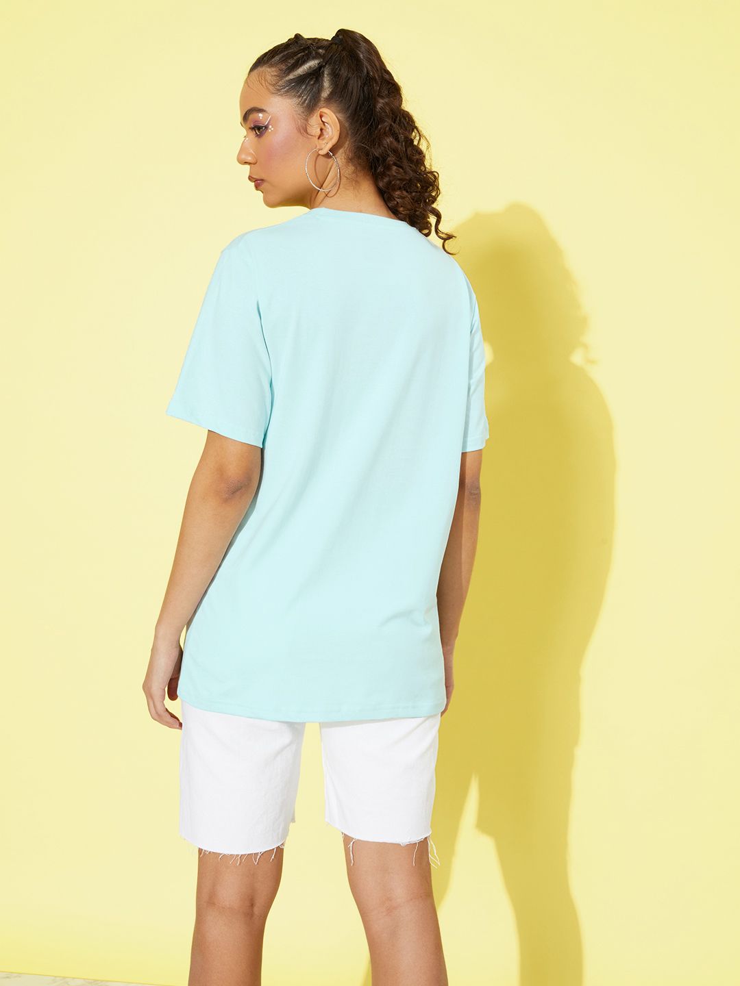DILLINGER Women Graphic Printed Oversized T-shirt