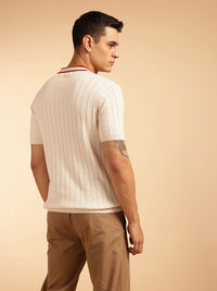 French Connection Men Polo Collar T-shirt
