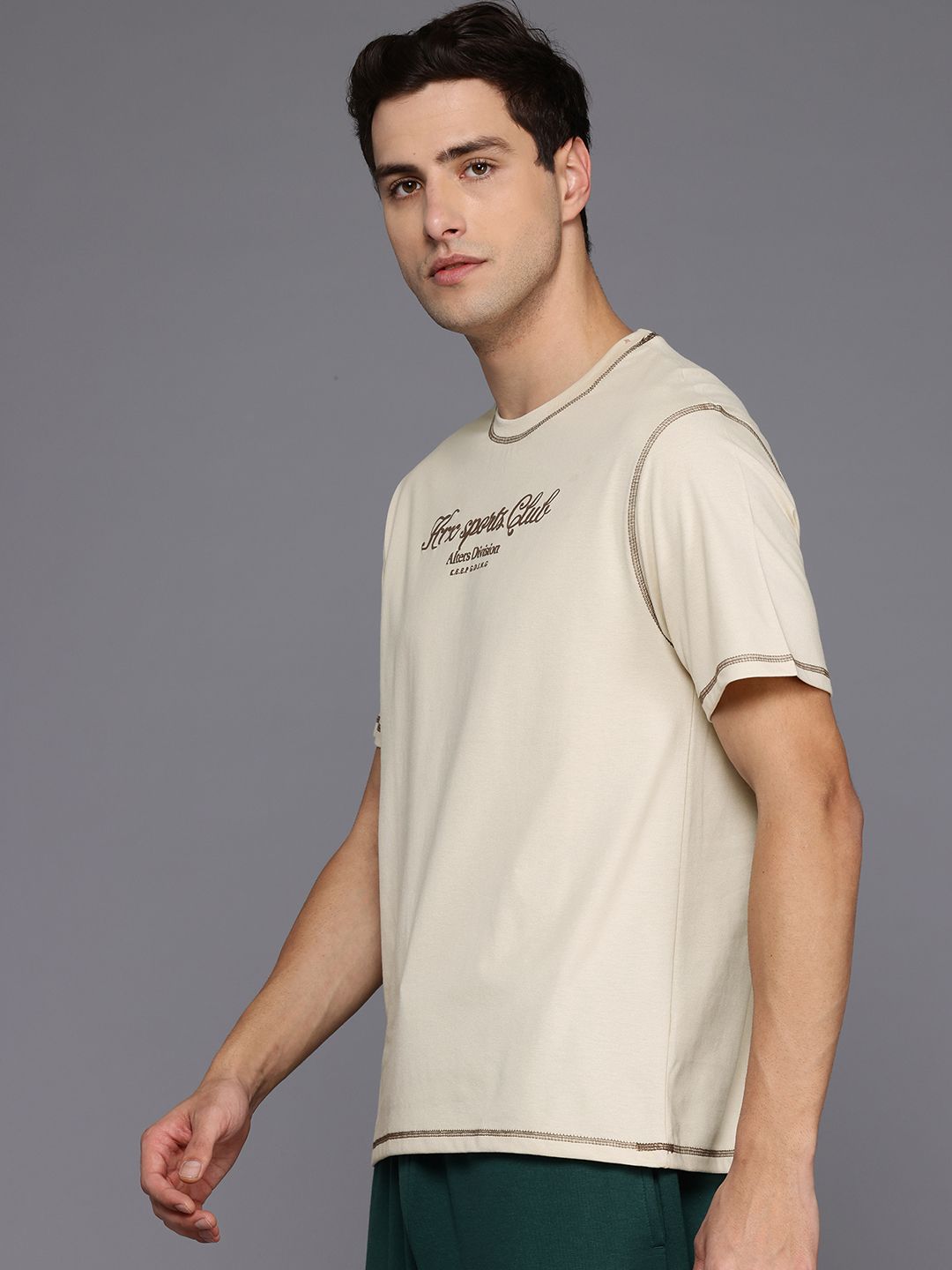 HRX by Hrithik Roshan Lifestyle Typography Print T-shirt