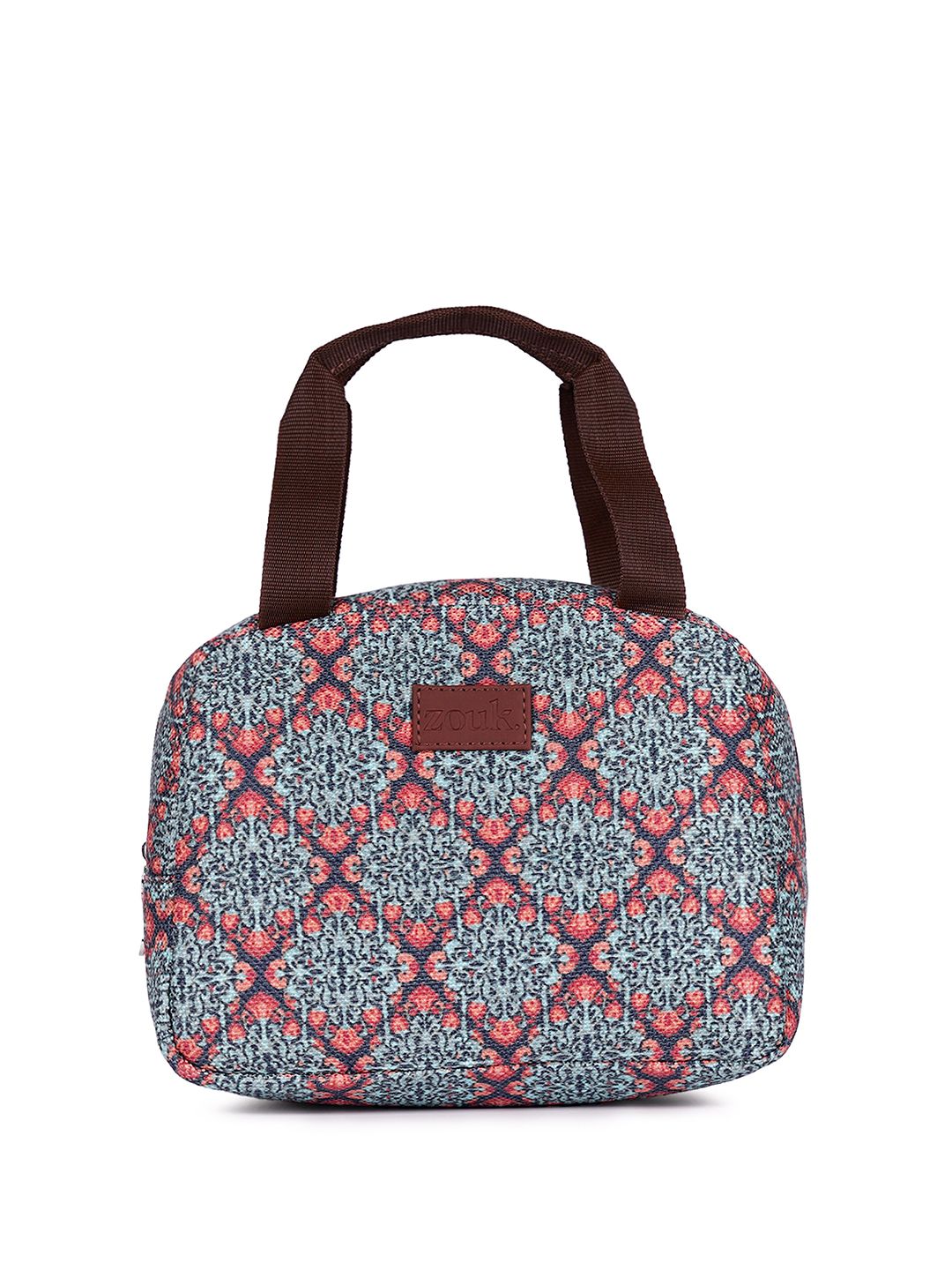 ZOUK Printed Insulated Lunch Bag