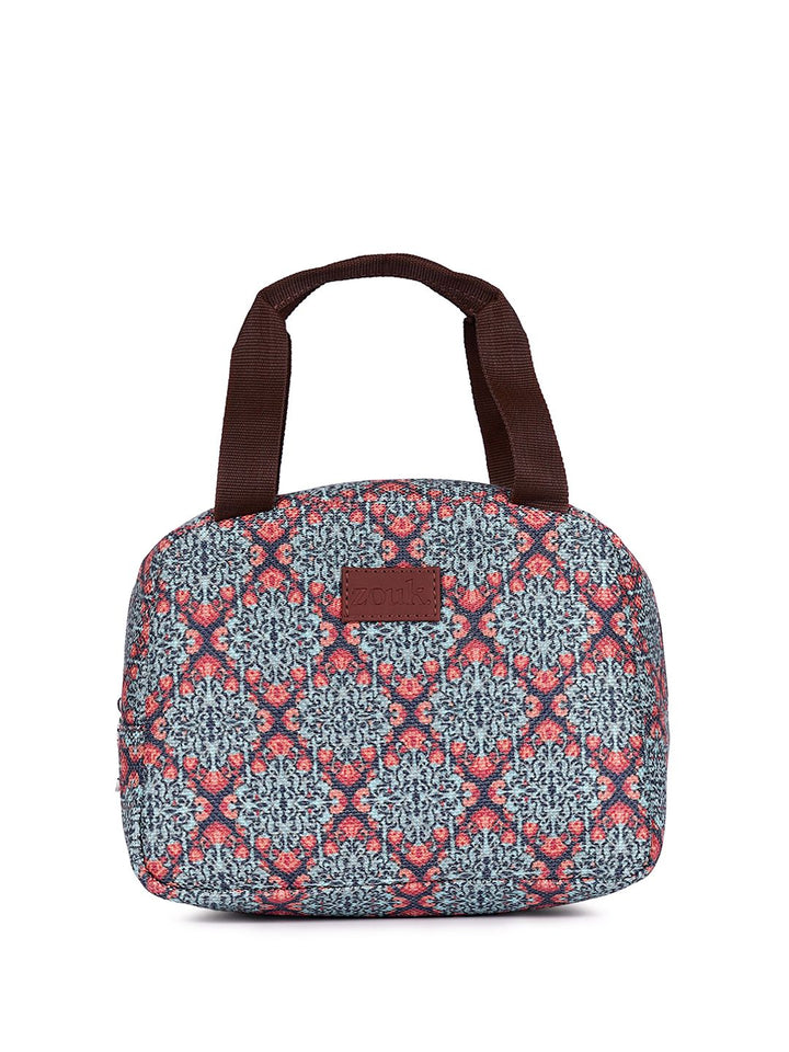 ZOUK Printed Insulated Lunch Bag