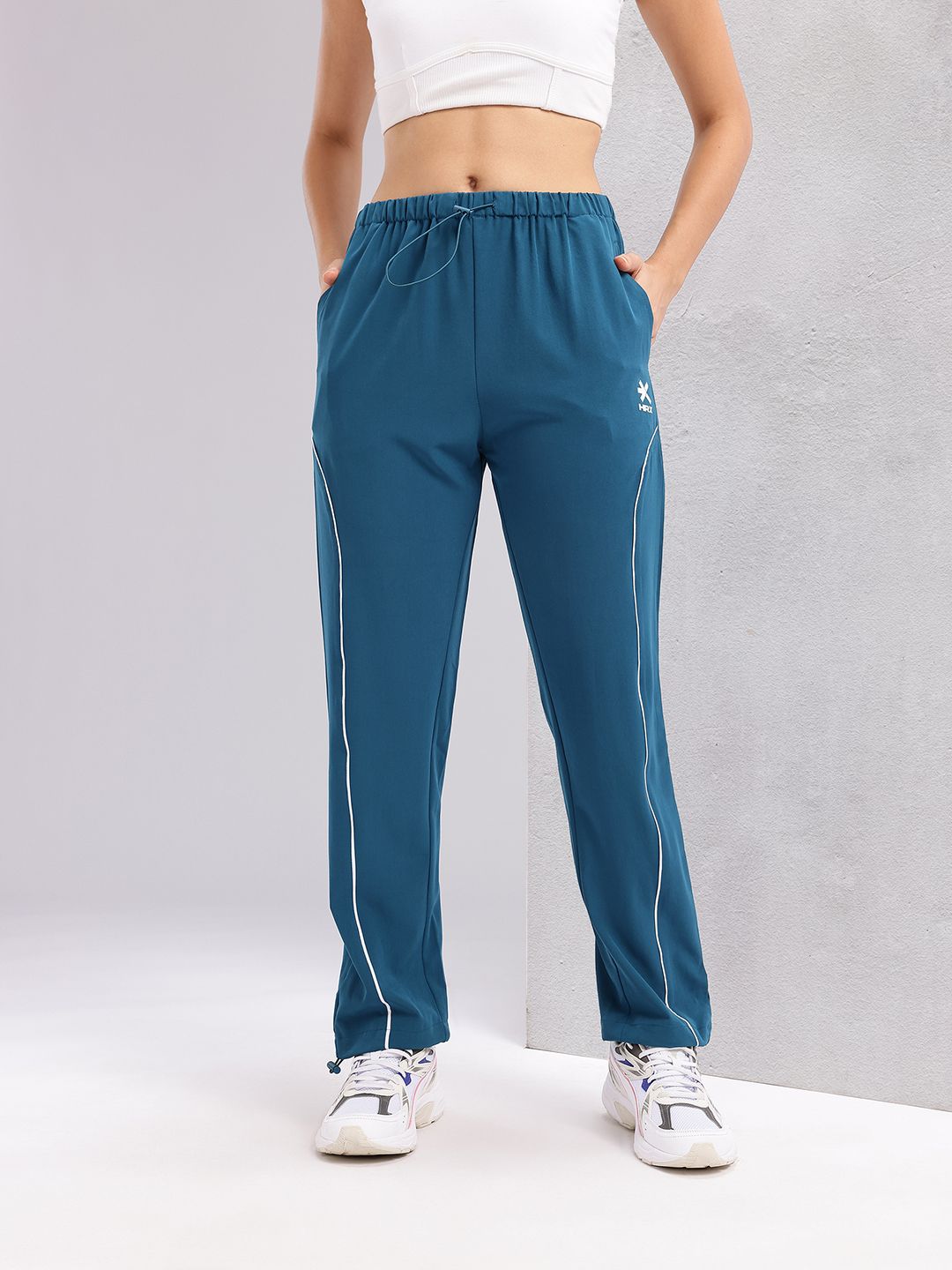 HRX by Hrithik Roshan Women Toggle Hem Lifestyle Track Pants