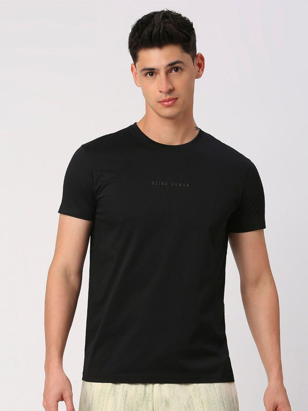 Being Human Round Neck Short Sleeves T-shirt