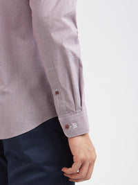 Raymond Textured Pure Cotton Slim Fit Formal Shirt
