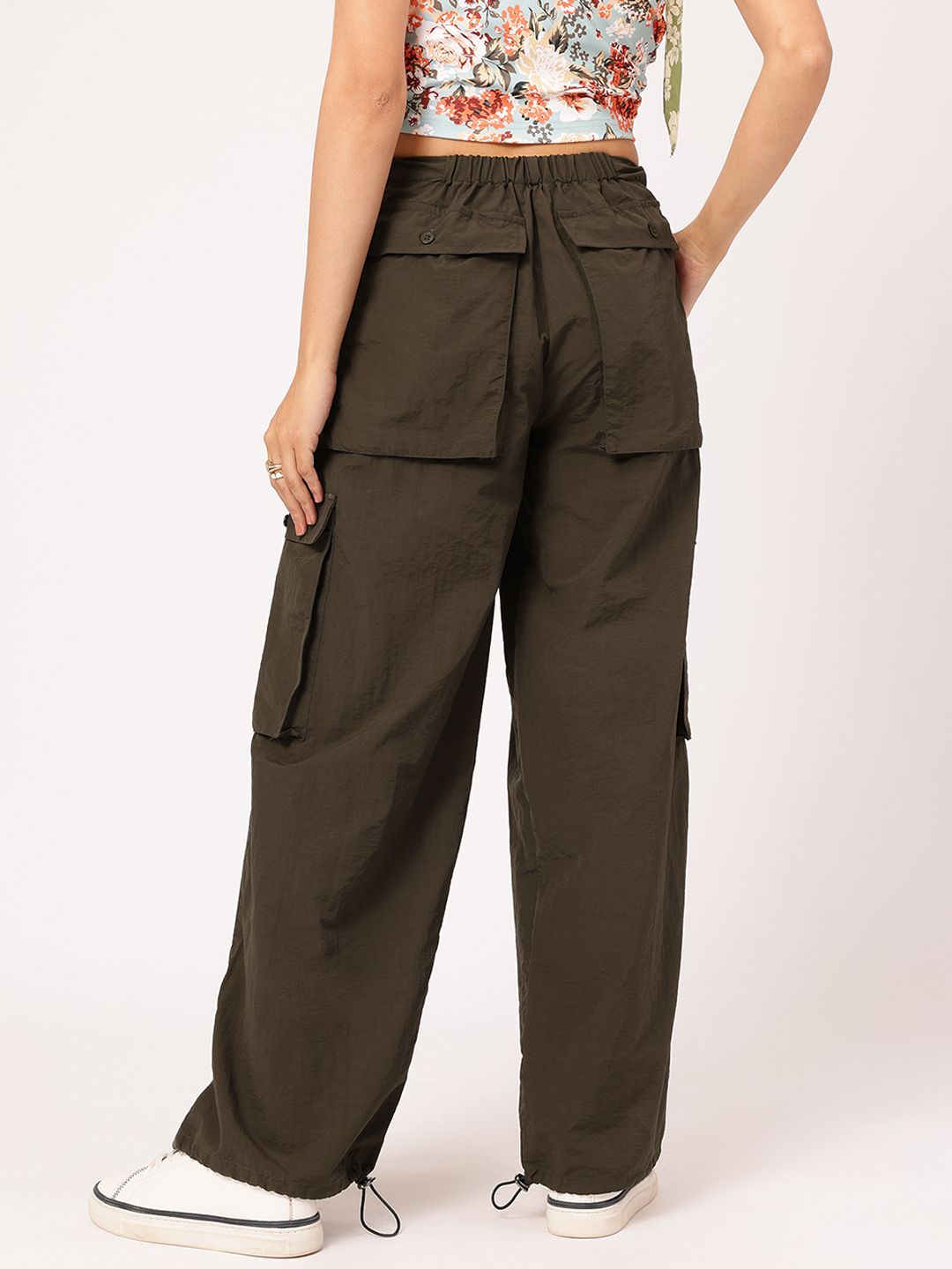 DressBerry Women Whirl Win Parachute Trousers