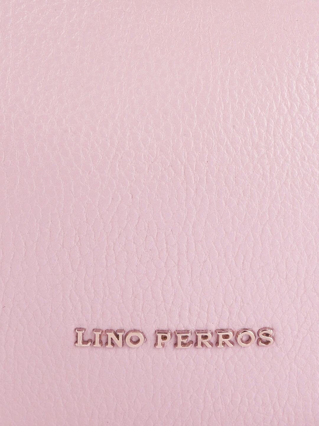 Lino Perros Women Lavender Solid Structured Baguette Bag