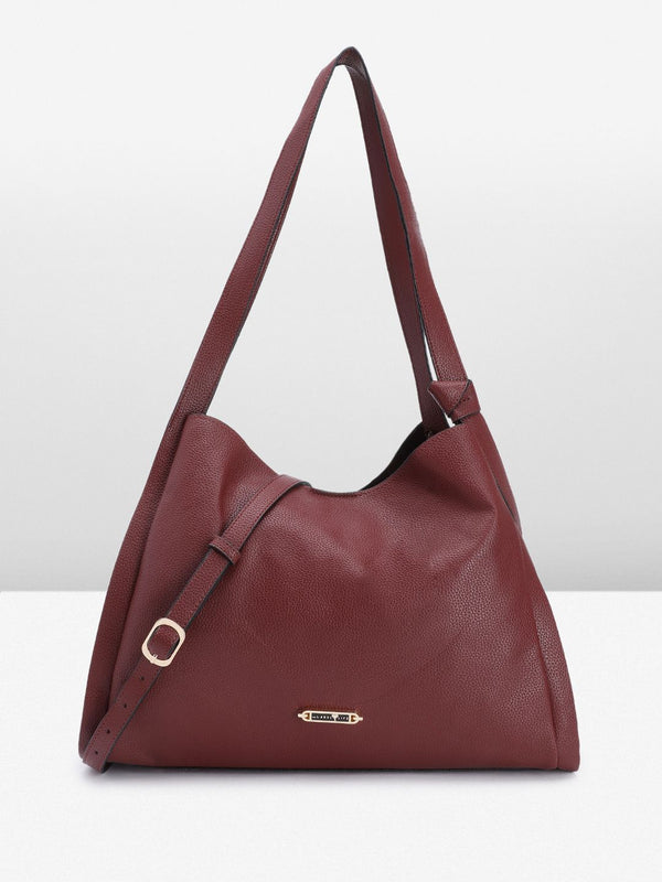 The Label Life Structured Hobo Bag