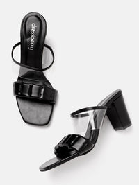 DressBerry Women Block Heel Sandals